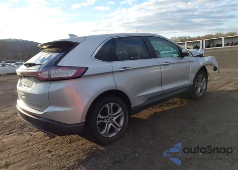 2015 Ford Edge Titanium from USA, damaged, VIN 2FMTK4K82FBB61292